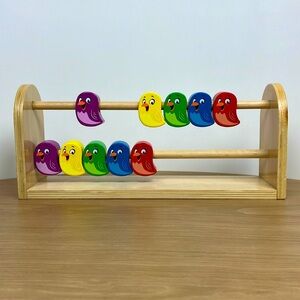 Lakeshore Wooden Bird Abacus